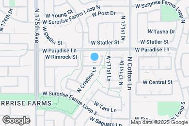 Map image of the property - 17248 W Marshall Ln