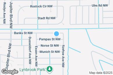 Map image of the property - 647 Pampas St NW