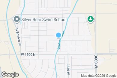 Map image of the property - 3922 W 1650 N