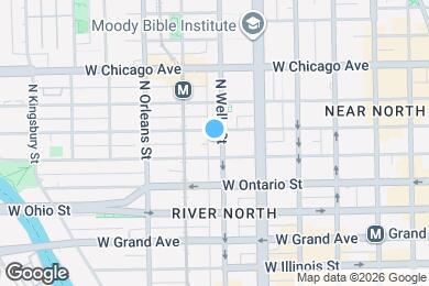 Map image of the property - 674 N Wells St
