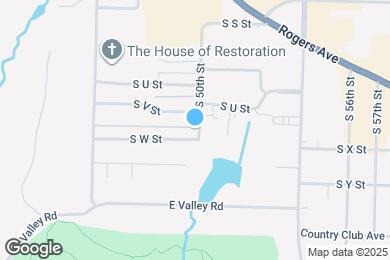 Map image of the property - 2320 S 50th St