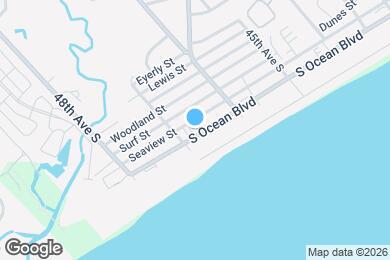 Map image of the property - 4616 S Ocean Blvd