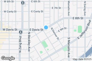 Map image of the property - 308 E 8th St