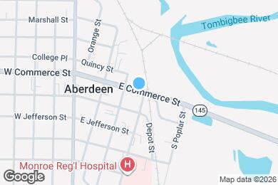 Map image of the property - 307 E Commerce St