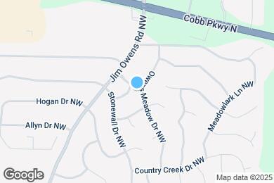 Map image of the property - 3345 Owens Meadow Run NW