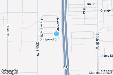 Map image of the property - 2329 Driftwood Dr