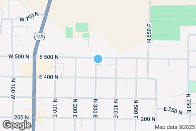 Map image of the property - 464 N 300 E
