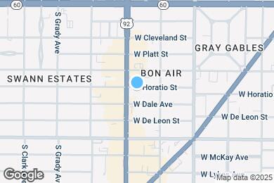 Map image of the property - 3712 W Horatio St