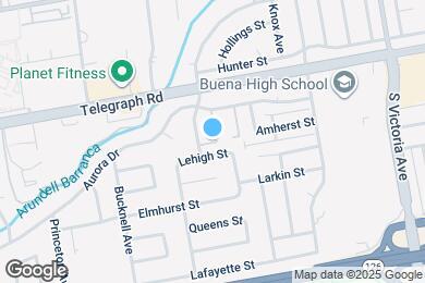 Map image of the property - 138 S Bryn Mawr St