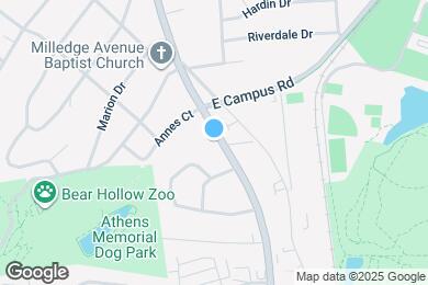 Map image of the property - 1728 S Milledge Ave - Gas Utility