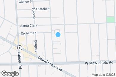 Map image of the property - 17276 Bentler St
