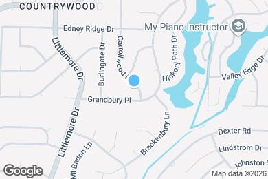 Map image of the property - 2175 Carrollwood Ln