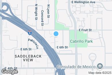 Map image of the property - 1702 Brown St