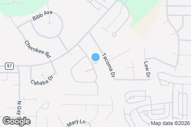 Map image of the property - 814 Tullahoma Dr