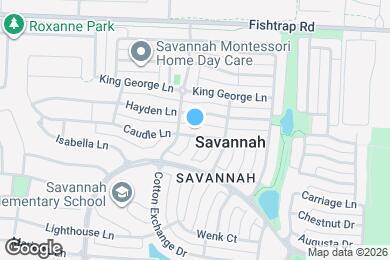 Map image of the property - 1117 Caudle Ln