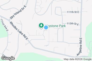 Map image of the property - 11309 177th Ave E