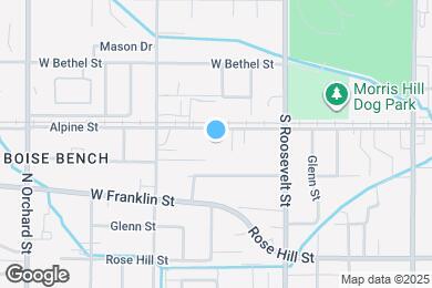 Map image of the property - 4403 W Alpine St