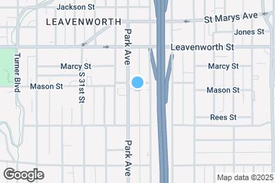 Map image of the property - 1013 Park Ave