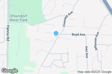 Map image of the property - 206 Crescent Ave