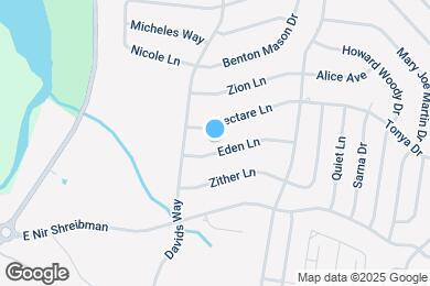 Map image of the property - 6007 Eden Ln