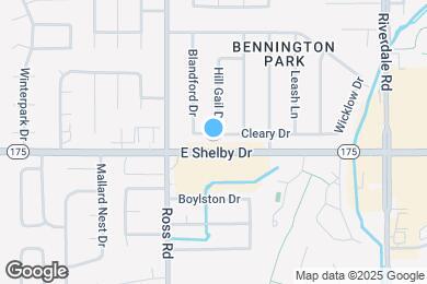 Map image of the property - 6755 Cleary Dr