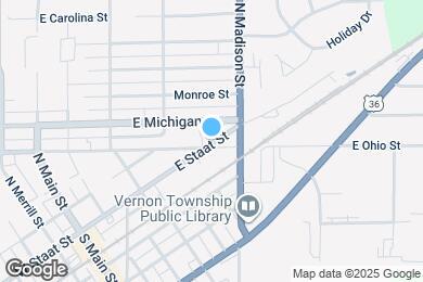 Map image of the property - 507 E Staat St