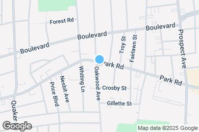 Map image of the property - 167 Park Rd