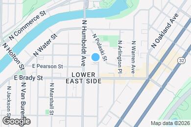 Map image of the property - 1741 N Franklin Pl