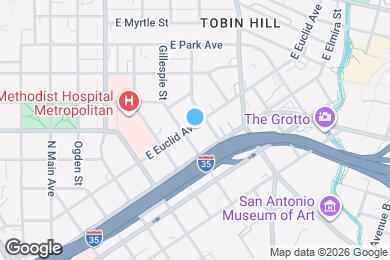 Map image of the property - 706 E Euclid Ave
