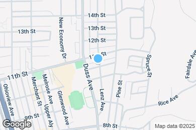 Map image of the property - 799 Kerr St