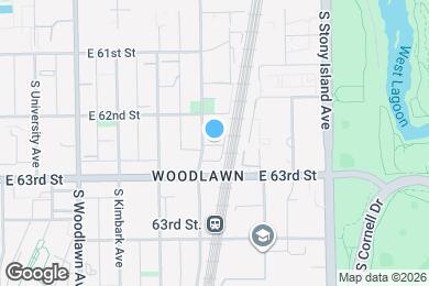 Map image of the property - 6225 S Dorchester Ave