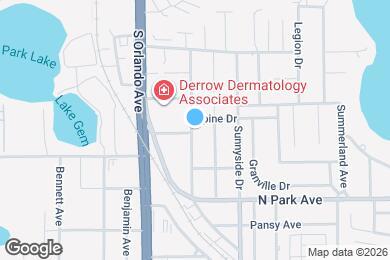 Map image of the property - 1730 Ridgewood Ave