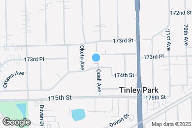 Map image of the property - 17342 Odell Ave