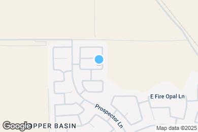 Map image of the property - 4186 E Aragonite Ln
