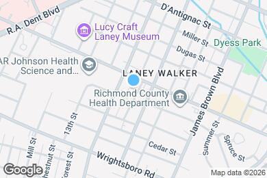 Map image of the property - 1215 Pine St