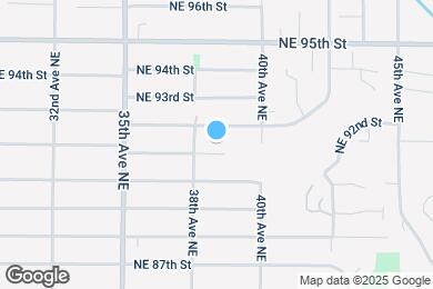 Map image of the property - 3816 NE 91st St