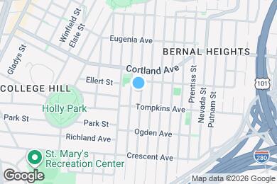 Map image of the property - 436 Anderson St