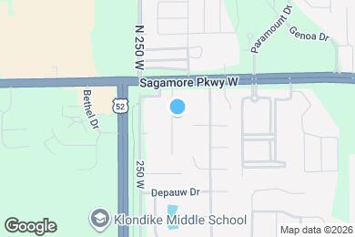 Map image of the property - 3443 Woodmar Ct