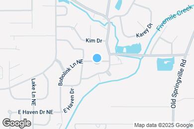 Map image of the property - 1717 Bobolink Ln NE