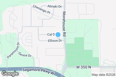 Map image of the property - 1842 Ellison Dr