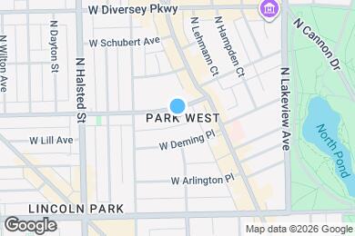 Map image of the property - 643 W Wrightwood Ave