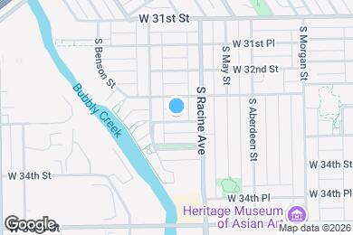 Map image of the property - 1228 W 33rd St