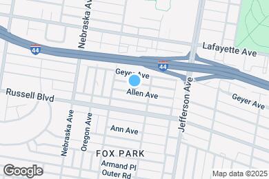 Map image of the property - 2723 Allen Ave