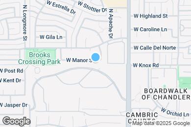 Map image of the property - 1129 W Manor St