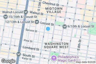 Map image of the property - 1123 Spruce St