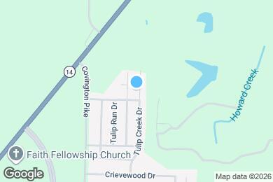 Map image of the property - 4655 Tulip Creek Dr