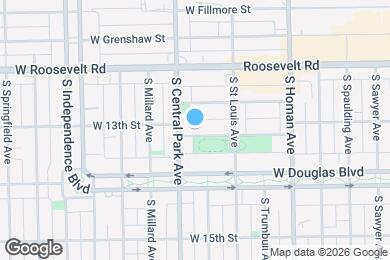 Map image of the property - 3542 W 13th Pl