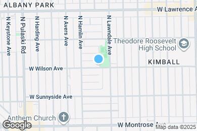 Map image of the property - 3728 W Wilson Ave