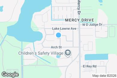Map image of the property - 1226 Dewey Ave