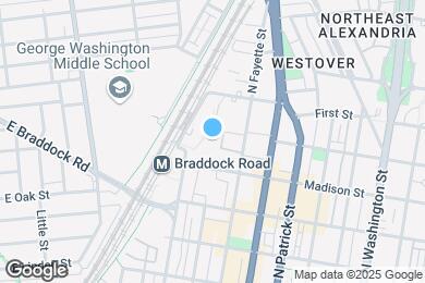 Map image of the property - The Bradley Braddock Road Station Apartments